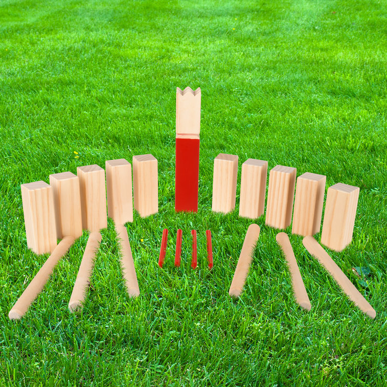 Hey! Play! Viking Chess Lawn Game Kubb & Reviews Wayfair